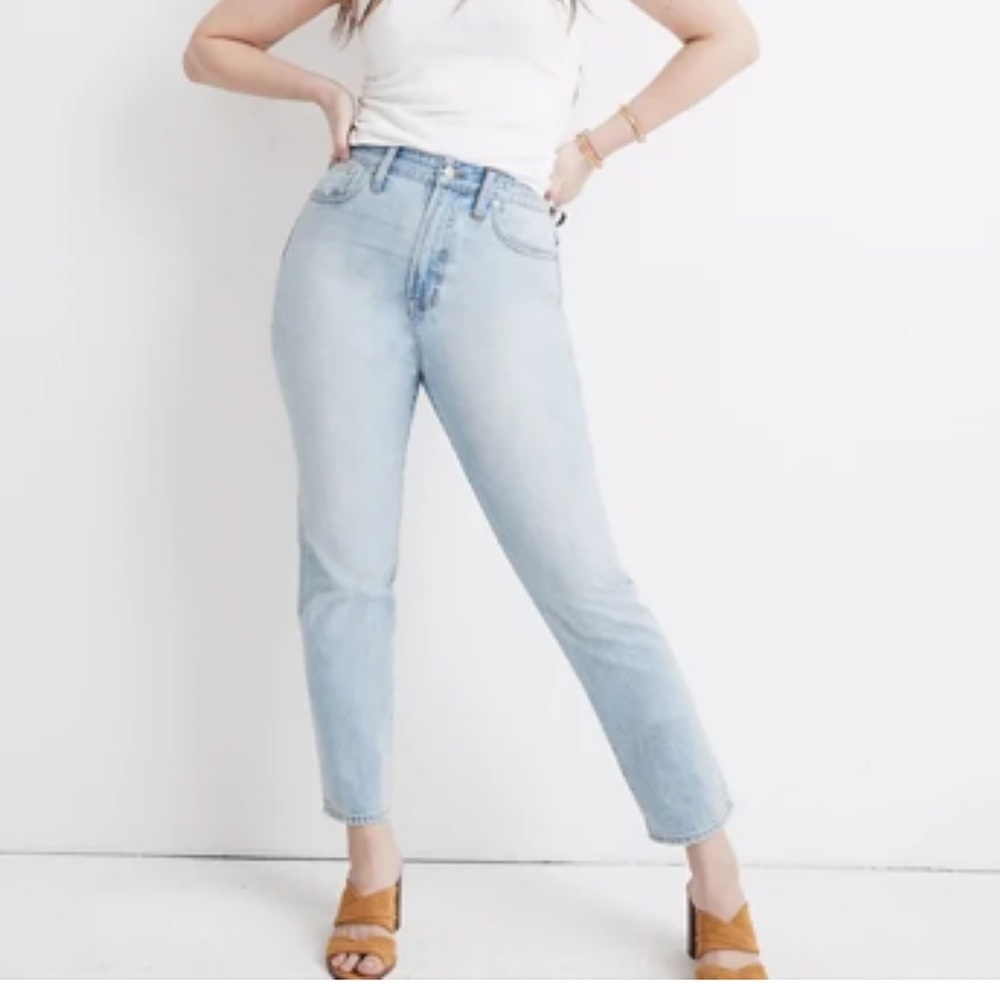Madewell The Curvy Perfect Vintage Jean - 34 Light Wash